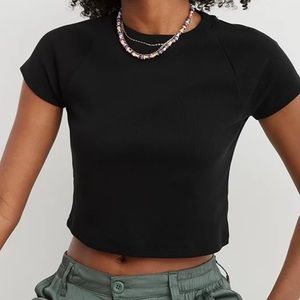 Aerie Cropped Baby Tee